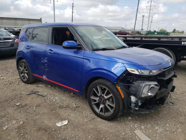 KNDJ63AU3L7096689 - 2020 KIA SOUL GT LINE BLUE photo 4