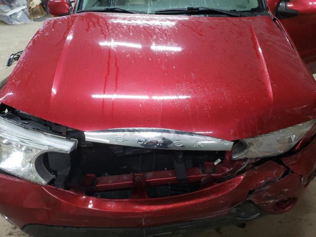 5GADT13S952312892 - 2005 BUICK RAINIER CXL RED photo 12