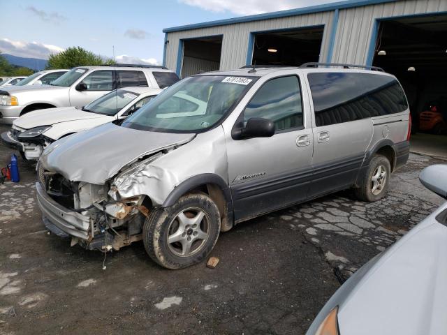 1GMDX03EX4D268276 - 2004 PONTIAC MONTANA GRAY photo 1