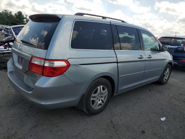 5FNRL38656B100694 - 2006 HONDA ODYSSEY EXL BLUE photo 3