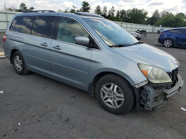 5FNRL38656B100694 - 2006 HONDA ODYSSEY EXL BLUE photo 4