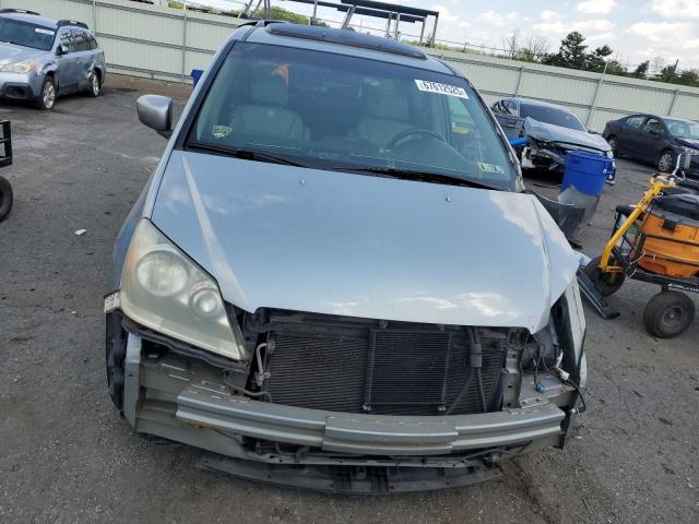 5FNRL38656B100694 - 2006 HONDA ODYSSEY EXL BLUE photo 5