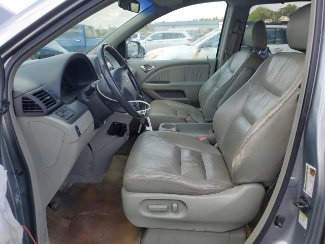 5FNRL38656B100694 - 2006 HONDA ODYSSEY EXL BLUE photo 7