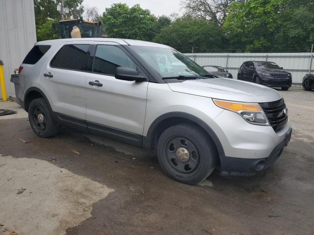 1FM5K8ARXDGC10898 - 2013 FORD EXPLORER POLICE INTERCEPTOR Сріблястий фото 4