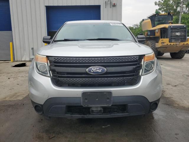 1FM5K8ARXDGC10898 - 2013 FORD EXPLORER POLICE INTERCEPTOR Сріблястий фото 5