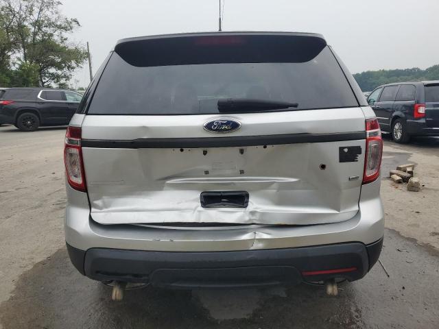 1FM5K8ARXDGC10898 - 2013 FORD EXPLORER POLICE INTERCEPTOR Сріблястий фото 6