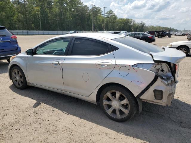 5NPDH4AE0BH015695 - 2011 HYUNDAI ELANTRA GLS SILVER photo 2