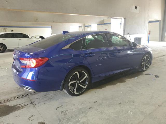 1HGCV2F32LA011223 - 2020 HONDA ACCORD SPORT BLUE photo 3