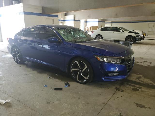 1HGCV2F32LA011223 - 2020 HONDA ACCORD SPORT BLUE photo 4