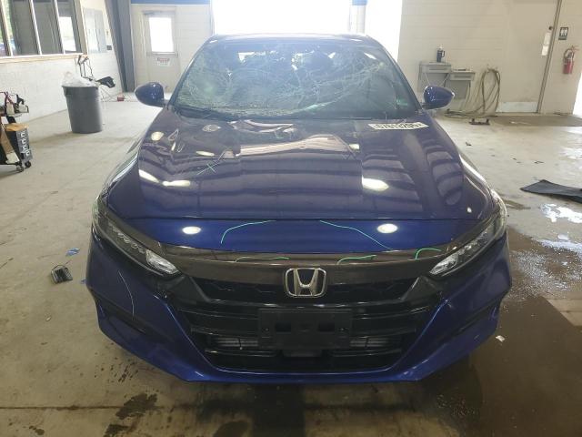 1HGCV2F32LA011223 - 2020 HONDA ACCORD SPORT BLUE photo 5