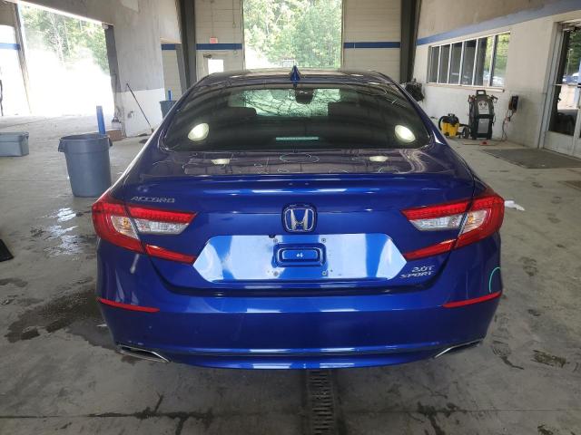 1HGCV2F32LA011223 - 2020 HONDA ACCORD SPORT BLUE photo 6