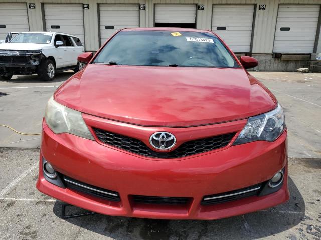 4T1BF1FK6CU553637 - 2012 TOYOTA CAMRY BASE RED photo 5