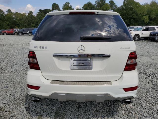 4JGBB72E89A476682 - 2009 MERCEDES-BENZ ML 550 WHITE photo 6