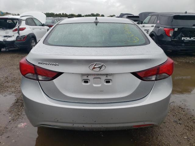 KMHDH4AEXDU497550 - 2013 HYUNDAI ELANTRA GLS SILVER photo 6