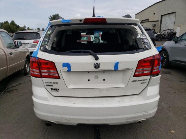 3D4PH5FV8AT191746 - 2010 DODGE JOURNEY SXT WHITE photo 6