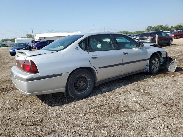 2G1WF52E049109982 - 2004 CHEVROLET IMPALA SILVER photo 3