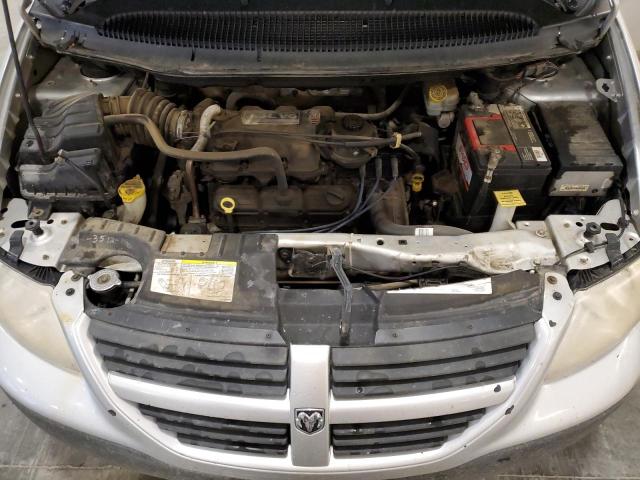 1D4GP25RX6B619508 - 2006 DODGE CARAVAN SE SILVER photo 12