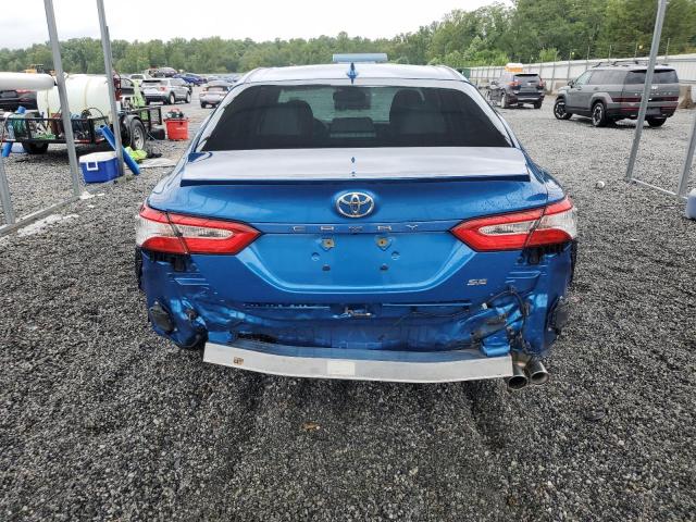 4T1M11AK0LU307813 - 2020 TOYOTA CAMRY SE 蓝色 照片 6
