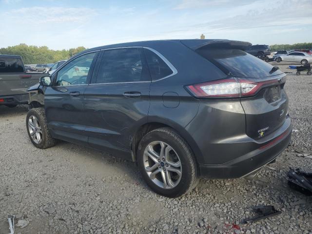 2FMPK4K86JBB97898 - 2018 FORD EDGE TITANIUM GRAY photo 2