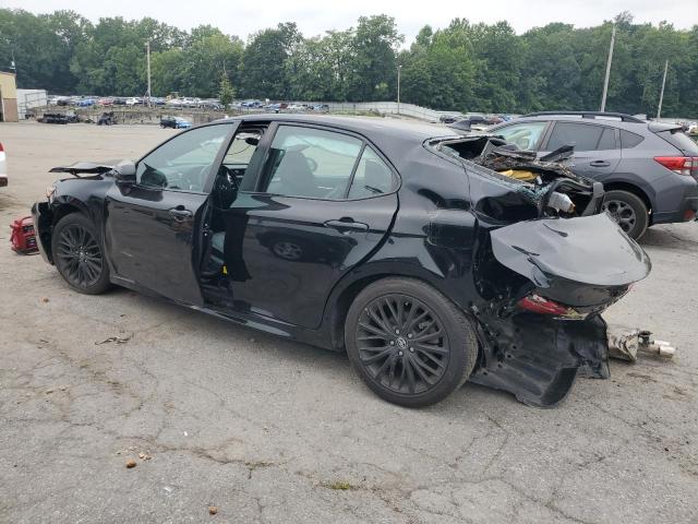 4T1B11HK7KU681217 - 2019 TOYOTA CAMRY L BLACK photo 2