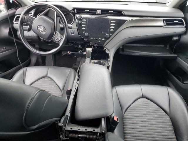 4T1B11HK7KU681217 - 2019 TOYOTA CAMRY L BLACK photo 8