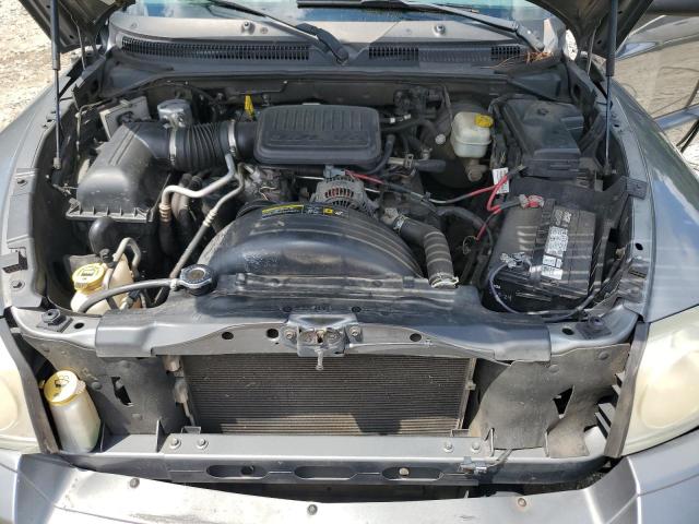 1D7HE48K06S522552 - 2006 DODGE DAKOTA QUAD SLT ნაცრისფერი ფოტო 11