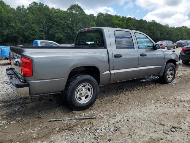 1D7HE48K06S522552 - 2006 DODGE DAKOTA QUAD SLT ნაცრისფერი ფოტო 3