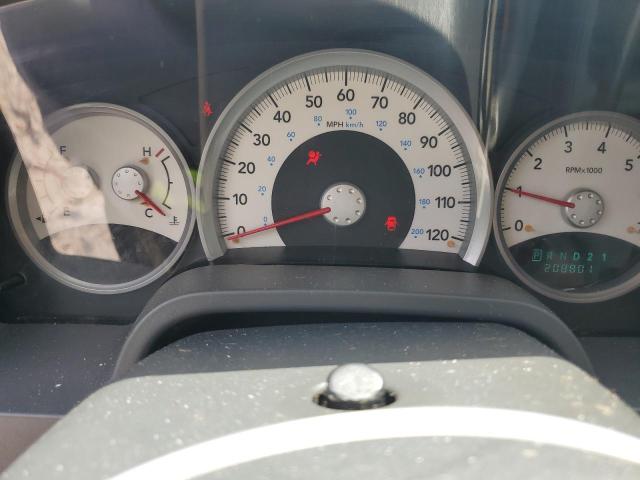 1D7HE48K06S522552 - 2006 DODGE DAKOTA QUAD SLT ნაცრისფერი ფოტო 9