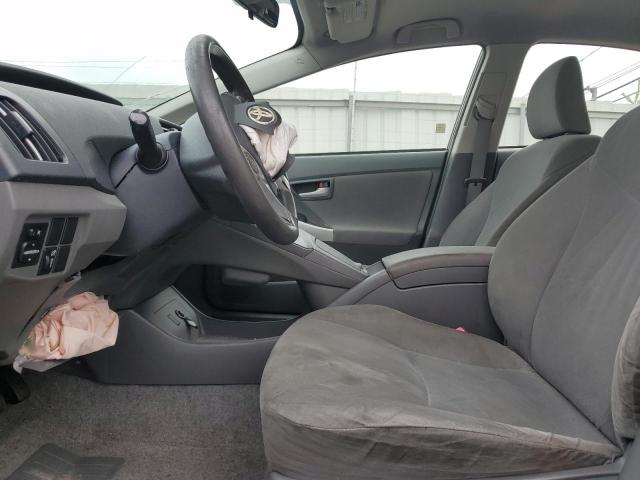 JTDKN3DU7A0127600 - 2010 TOYOTA PRIUS SILVER photo 7