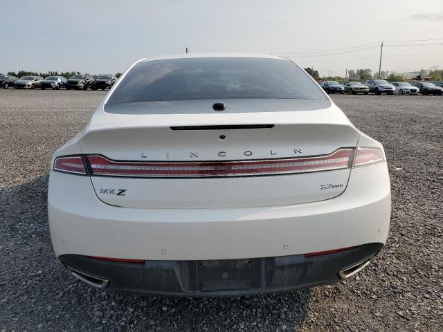 3LN6L2JK7FR616344 - 2015 LINCOLN MKZ WHITE photo 6