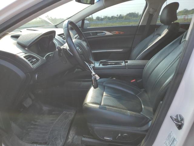 3LN6L2JK7FR616344 - 2015 LINCOLN MKZ WHITE photo 7