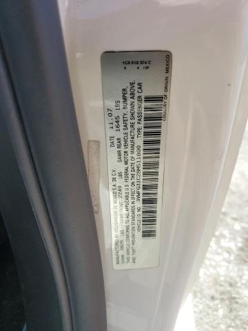 3VWFG31C28M511800 - 2008 VOLKSWAGEN NEW BEETLE TRIPLE WHITE WHITE photo 12