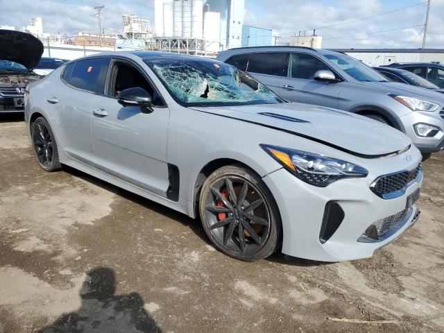 KNAE55LC1P6128990 - 2023 KIA STINGER GT2 GRAY photo 4