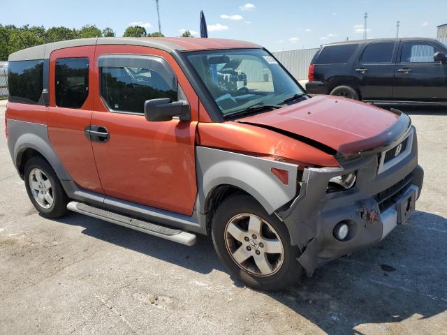 5J6YH28615L004459 - 2005 HONDA ELEMENT EX ORANGE photo 4
