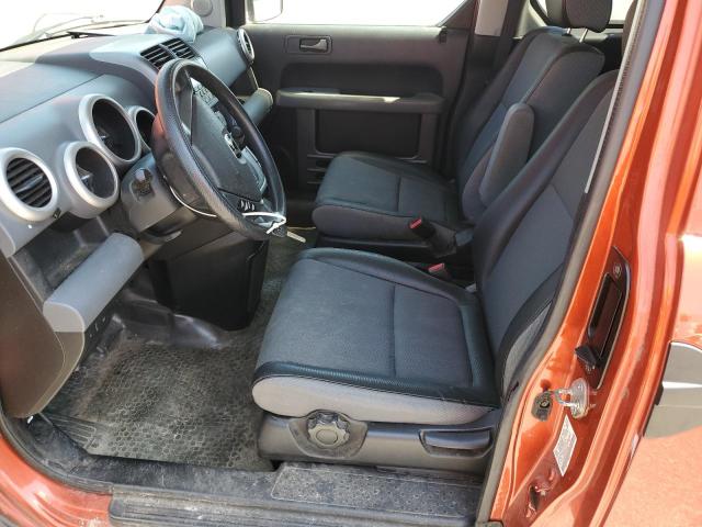 5J6YH28615L004459 - 2005 HONDA ELEMENT EX ORANGE photo 7