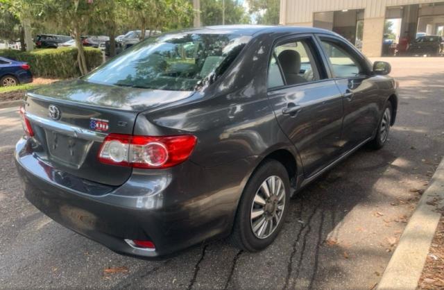 2T1BU4EE9BC737411 - 2011 TOYOTA COROLLA BASE GRAY photo 4