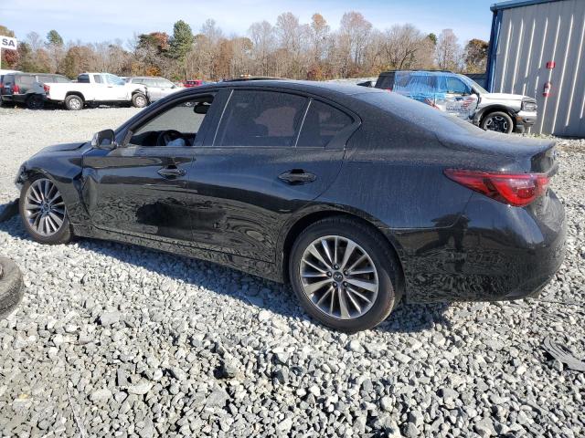 JN1EV7AP9KM519543 - 2019 INFINITI Q50 LUXE BLACK photo 2