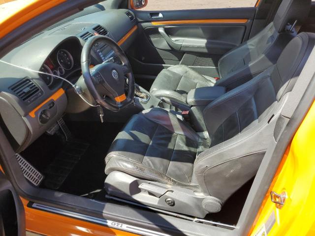 WVWFV71K87W162874 - 2007 VOLKSWAGEN NEW GTI FAHRENHEIT ORANGE photo 7