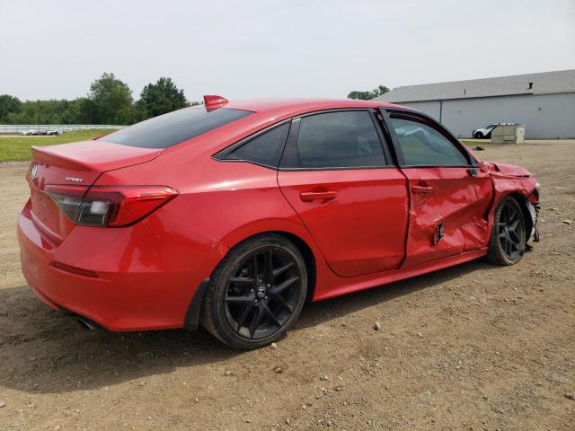 2HGFE2F58PH522294 - 2023 HONDA CIVIC SPORT 红色 照片 3