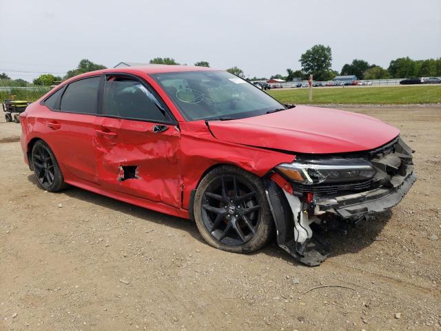 2HGFE2F58PH522294 - 2023 HONDA CIVIC SPORT 红色 照片 4