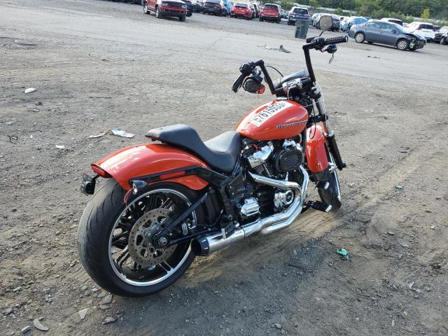 1HD1YHK11LB018189 - 2020 HARLEY-DAVIDSON FXBRS ORANGE photo 4