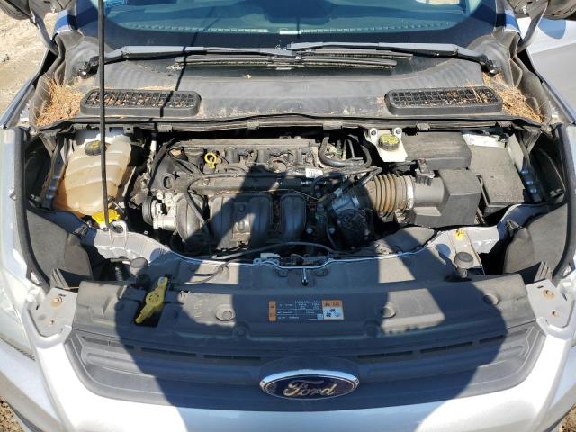 1FMCU0F72EUD62154 - 2014 FORD ESCAPE S SILVER photo 11