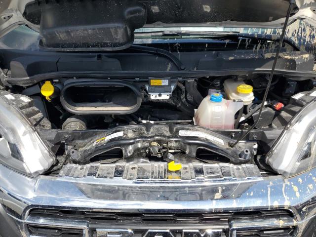 3C6MRVJG2PE537347 - 2023 RAM PROMASTER 3500 HIGH ვერცხლისფერი ფოტო 12