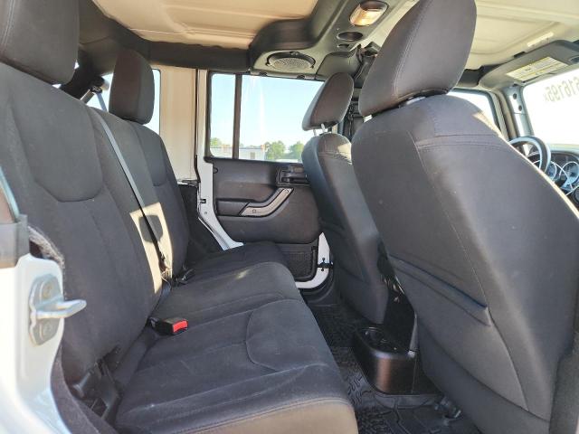 1C4BJWDG9DL659005 - 2013 JEEP WRANGLER U SPORT Blanc photo 10