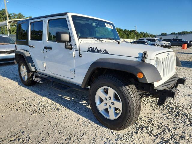 1C4BJWDG9DL659005 - 2013 JEEP WRANGLER U SPORT Blanc photo 4