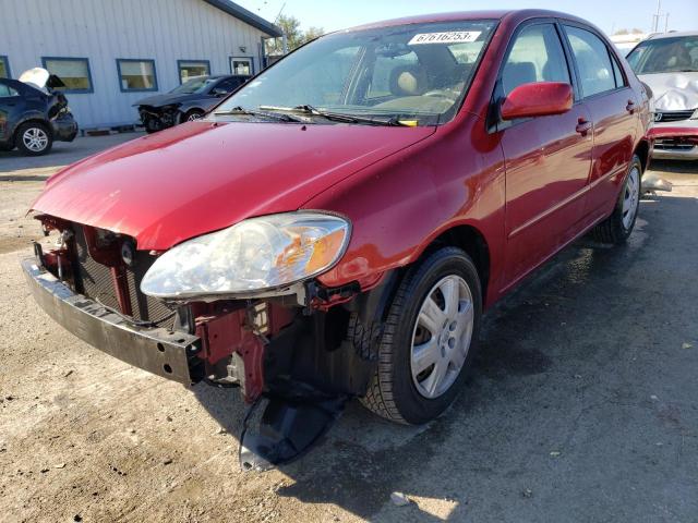 1NXBR32EX5Z538824 - 2005 TOYOTA COROLLA CE MAROON photo 1