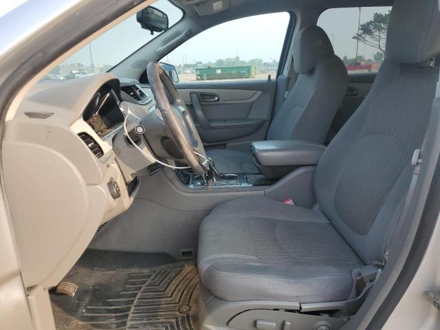 1GNKRGKD7FJ260073 - 2015 CHEVROLET TRAVERSE LT SILVER photo 7