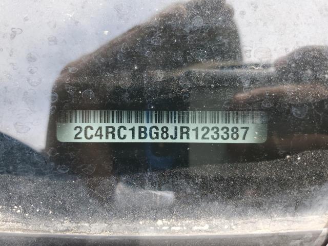 2C4RC1BG8JR123387 - 2018 CHRYSLER PACIFICA TOURING L WHITE photo 13