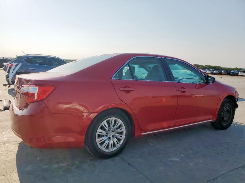 4T1BF1FKXCU530216 - 2012 TOYOTA CAMRY BASE RED photo 3