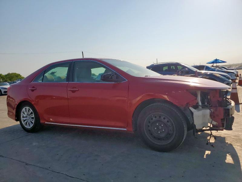 4T1BF1FKXCU530216 - 2012 TOYOTA CAMRY BASE RED photo 4